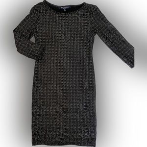 One Clothing black/gold sequin cocktail dress